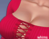 Cozies Tied Top Red