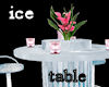 !Ice World table chairs