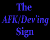~OP~ AFK Dev sign Blue