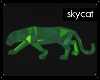 Sky~ CrystalCat Emerald
