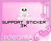 E) 3K Support Sticker