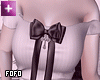 ninu top +bow (white) MB