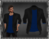 Black Blazer Blue Shirt