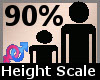 Height Scaler 90% F