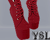 [YSL] Red Xmas Boots
