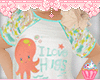 ! Kids Hugs Octopus Top