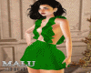 MxU- Mini Green Dress