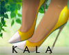 !A yellow P shoes