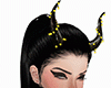 Christmas devil horns-F