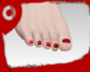 Toe Nails ^ Red