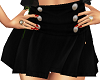 Shrt pleated black skirt