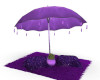 Purple parasol
