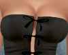 Lil Tied Bows Top Blk