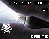 Ermine Silver Cuff v1