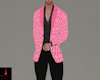 LV Pink Casual Suit