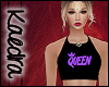 K| Queen Top Purple