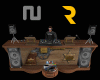 Western DJ Booth w/Radio