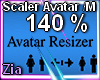 Scaler  Avatar *M 140%