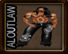 (AL) Skull Pvc Pants