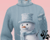 Blue sweater + boots