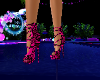 Tacones Rosa Y Negro Lo