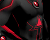 Red Lightning Bodysuit M