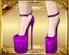 Purple Heels pvc