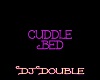 Cuddle bed Purple