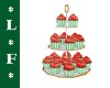 LF Christmas Cupcakes
