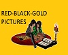 RED-BLACK-GOLD PICTURE