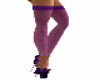 purple stockings