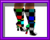 (sm)colors squares boots
