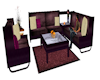 SB Burgundy Lounge Set