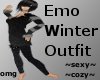 omg~ Emo Winter Outfit