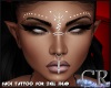 CR*Zell Face Tattoo v.6