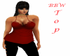 BBW Red Laced Tank top