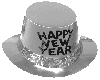 [R]Silver New Year Hat