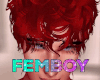 Femboy red hair