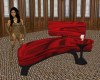 CAN Black n Red Couch