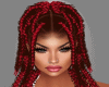 Red Braids Hair