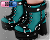 !D! Eat It Teal Boot