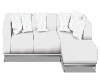 White Corner Sofa