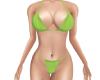bikini verde curtininha