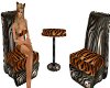 Tiger Print Chairs :)
