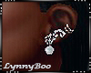 *Pearl  Diamond Earrings