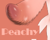 Just Peachy Wolf Tail