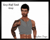 Sexy Half Tank ~ Grey