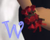 *W* Red Rose Corsage