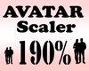 Avatar Scaler 190%