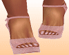 Pink sandals *K476*